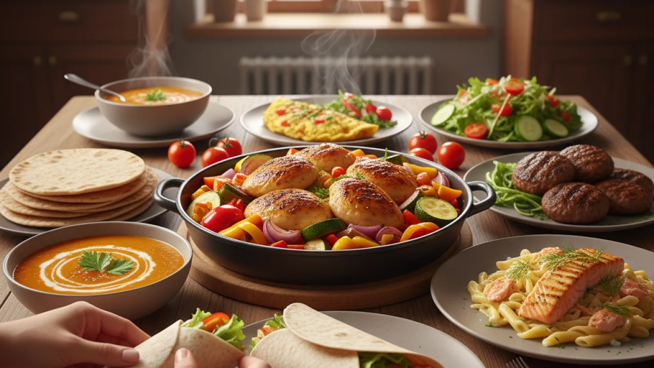 Akşam Yemeği Sofralarınızı Şenlendirecek 6 Pratik ve Lezzetli Tarif: Hem Sağlıklı Hem de Çok Kolay! - Uploaded (WEBP)