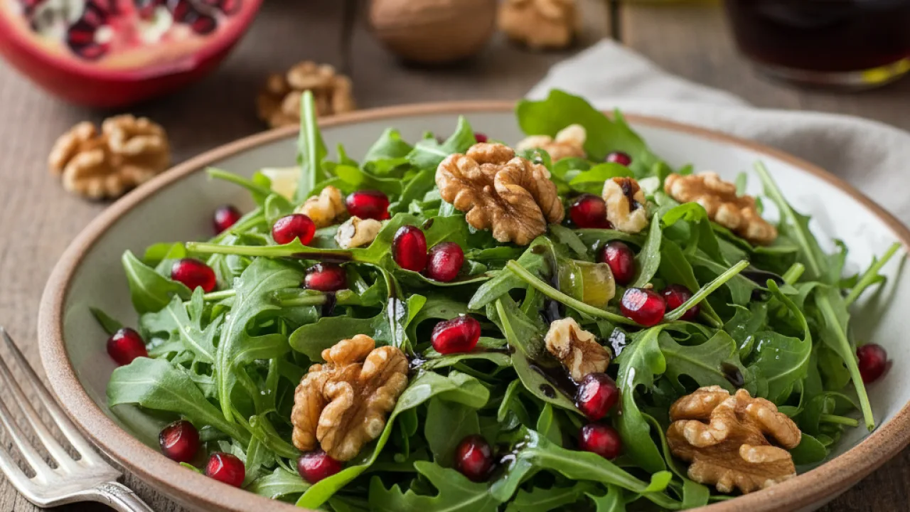 Nar ve Cevizli Roka Salatası: Kış Sofralarının Yıldızı - Uploaded (WEBP)